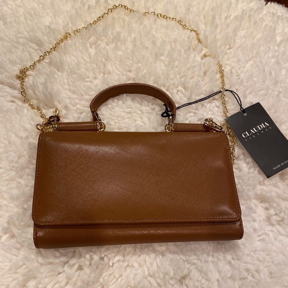 Claudia Firenze Handbags - Claudia Firenze Italian leather handbag NWT